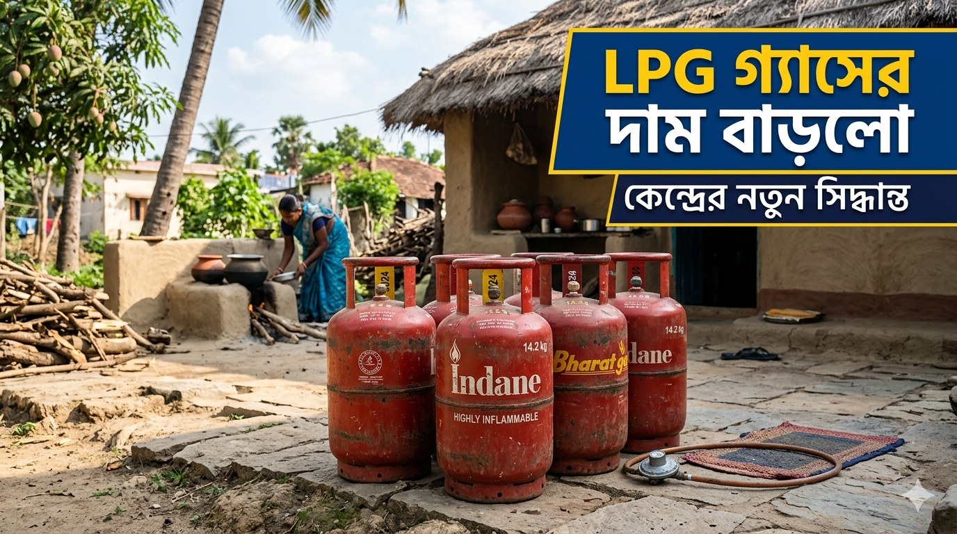 LPG Gas Price Update: গ্যাসের দামে বড় পরিবর্তন, কেন্দ্র সরকারের নতুন সিদ্ধান্তে কী হবে সাধারণ মানুষের?